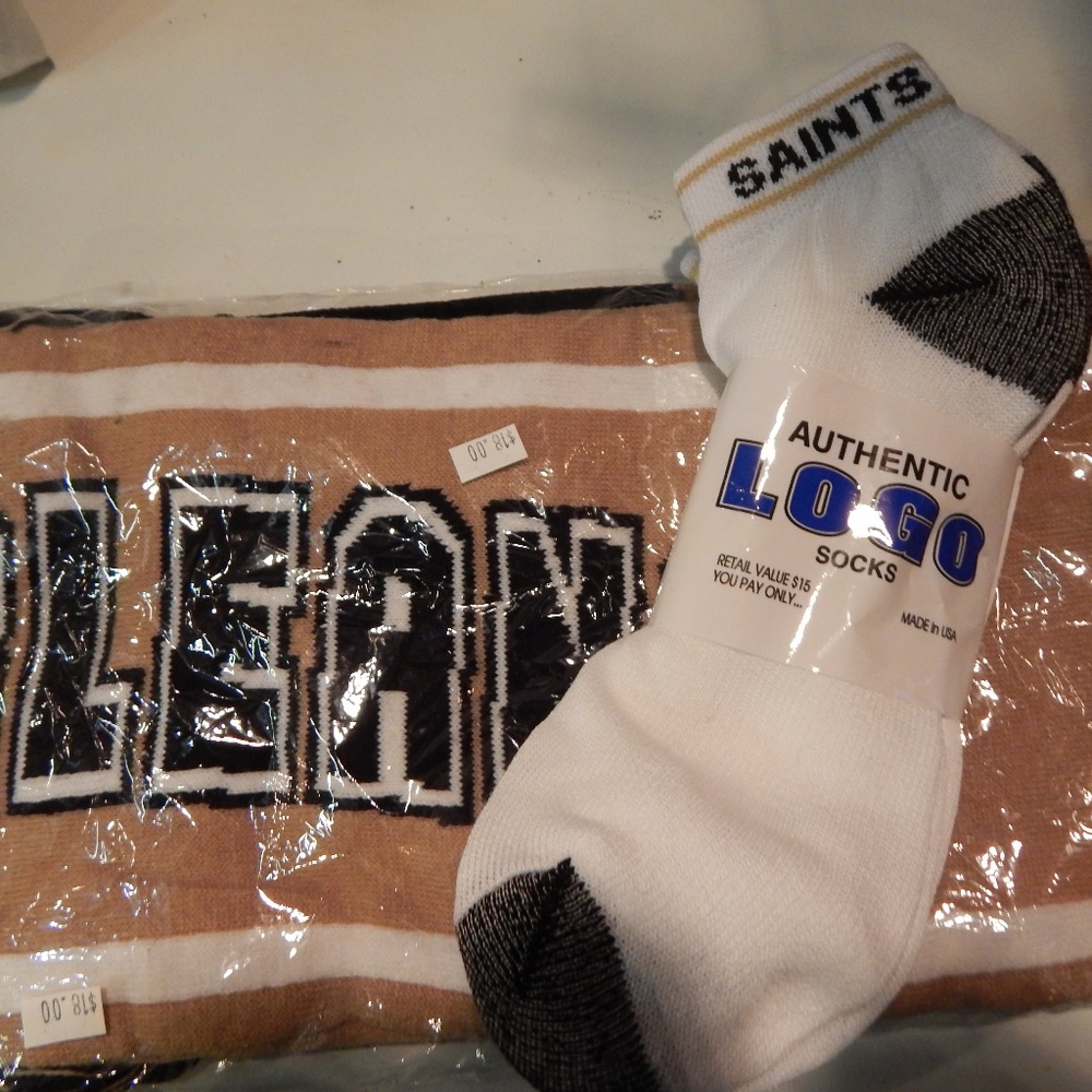 New Orleans Scarf and Socks